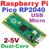 Raspberry Pi Pico Board RP2040 USB Micro Dual-Core 264KB Low-Power High-Performance Microcomputer Cortex-M0 Processor
