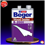 Beger Wood Sealer B-2000 น้ำยารองพื้นกันยางไม้ B-2000
