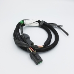 สายไฟแปลงหัวคอนโทรล อะไหล่ HITACHI แท้ สำหรับรถตัก HITACHI ZW180 NO.263G242291