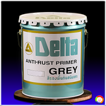 สีรองพื้นกันสนิมเทา เดลต้า Delta Anti-Rust Primer Grey