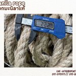 เชือกตั้งแคมป์ เชือกขนาด 22 มิล แบบแบ่งขาย เชือกมะนิลาแท้ 100% Manila rope เชือกชักกะเย่อ เชือกใช้ถักตกแต่งคาเฟ่ พร้อมส่ง