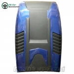 สคู๊ปแต่งฝากระโปรงหน้า FORD RANGER 2015 ฟ้าตัดดำ ( 39A )