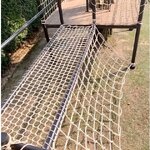 ตาข่ายปีนป่าย เหยียบเดิน เชือกใยยักษ์ ใช้งานสนามเด็กเล่น สวนสาธารณะ ถักทอจากวัสดุเกรด A รับผลิตได้ทุกขนาด