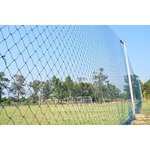 ตาข่ายสนามฟุตบอล/ฟุตซอล ความสูง 6 m. ชนิดทนแรงดึงสูง สีฟ้าอมเขียว 2 mm.ช่องตา 5"x 5" (UV Protection)