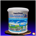 ซุปเปอร์ชิลด์ ดูราคลีน เอ พลัส สีน้ำอะคริลิก ชนิดกึ่งเงา SuperShield Duraclean A+ Semi-Gloss