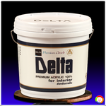 สีน้ำอะครีลิค เดลต้า เกรดพรีเมี่ยม (สำหรับภายใน) Delta Premium Acrylic 100% for interior
