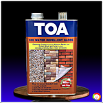 ทีโอเอ 100 น้ำยาเคลือบเงาใสกันซึม TOA 100 Water Repellent Gloss