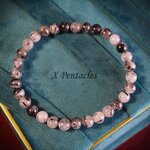 กำไลหิน🖤หินแก้วขนเหล็ก