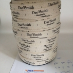 ป้ายคอเสื้อ เนื้อคอตต้อนก้างปลา 1.3 ซม.พิมพ์ดำ 1 ม้วน