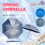 Leo ร่มยาว ปุ่มกดกางออโต้ โครงอลูมิเนียมเบาพิเศษ No.858AL10PL