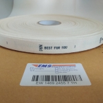 ป้ายคอเสื้อ เทปละเอียด 1.5 ซม.พิมพ์ดำ 1 ม้วน