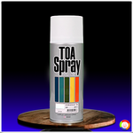 ทีโอเอ สีสเปรย์อเนกประสงค์ เบอร์ 001 สีขาว TOA Acrylic Lacquer Spray: For All Purposes No.001 White