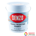 Denzo Alkali Resisting Primer D-A200 สีรองพื้นปูนใหม่กันด่าง เดนโซ่ (สูตรน้ำ สีขาว)
