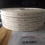 ป้ายคอเสื้อ เทปละเอียด 1.5 ซม.พิมพ์ดำ 4 ม้วน