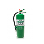 CLEAN AGENT FIRE EXTINGUISHER(ฺBF2000) ENIVERONMENTAL FRIENDLY(NON-CFC) ผลิตภัณฑ์ที่เป็นมิตรต่อสิ่งแวดล้อม 10ปอนด์ | ถังดับเพลิงสีเขียว - ยี่ห้อ SATURN