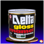 สีน้ำมันเคลือบเงา เดลต้า Delta Gloss Enamel Fungus Resisting