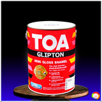 ทีโอเอ กลิปตั้น สีน้ำมันเคลือบกึ่งเงา TOA GLIPTON Semi-Gloss Enamel