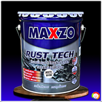 MAXZO RUST TECH MATT # WHITE (8100) สีทาเหล็กกัลวาไนซ์ เหล็กชุบซิงค์ สีขาวด้าน (18.925 L.)