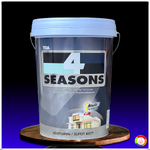 โฟร์ซีซั่นส์ สีน้ำอะคริลิก สําหรับทาฝ้าเพดาน 4 SEASONS Acrylic Emulsion for Ceiling A8000 18 L.