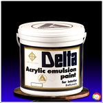 สีน้ำอะครีลิค เดลต้า (สำหรับภายใน) DELTA ACRYLIC EMULSION PAINT FOR INTERIOR