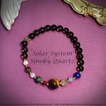 Solar System Bracelet : สโมกกี้ควอตซ์ Smoky Quartz