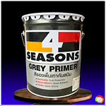 โฟร์ซีซั่นส์ สีรองพื้นเทากันสนิม 4 SEASONS Grey Primer 18 L.