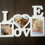 กรอบรูป Love ขนาด 28x25 cm
