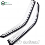 กันสาดรถตู้ TOYOTA สีขาว