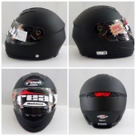 หมวกกันน็อค Real รุ่น tonardo สีดำด้าน