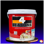 โฟร์ซีซั่นส์ ภายนอกและภายใน ชนิดด้าน 4 SEASONS Acrylic Emulsion (Matt)