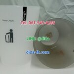 ถังขยะพลาสติกใส ทรงกลม 9 ลิตร