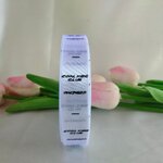 ป้ายคอเสื้อ เนื้อริบบิ้นซาติน 2.0 ซม. ริบบิ้นสีขาว 1 พิมพ์ดำ 1 ม้วน