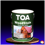 สีย้อมไม้ ทีโอเอ วู้ดสเตน ชนิดกึ่งเงา TOA WoodStain Semi-Gloss