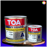 ทีโอเอ โคลทาร์ อีพ็อกซี่ สีอีพ็อกซี่ฟิล์มหนา สำหรับงานแช่น้ำ ฝังดิน TOA Coaltar Epoxy