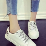 ผ้าใบงานใส่สบายนุ่ม วัสดุคล้ายหนังแกะ (PU) (ขอบดำ)