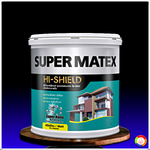 ซุปเปอร์เมเทค สีน้ำอะคริลิกชนิดด้าน สําหรับภายใน SUPER MATEX Matt for Interior