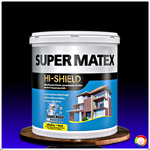ซุปเปอร์เมเทค สีรองพื้นปูนใหม่กันด่าง สําหรับภายนอกและภายใน SUPER MATEX Alkali Resisting Primer