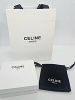 CELINE ชุดกล่องกระดาษ ซีลีน งานสวย พร้อมถุงผ้า ถุงกระดาษ