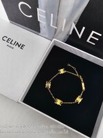 CELINE MINI TRIOMPHE BRACELET สร้อยคอซีลีน ผู้หญิง 1:1 เลเซอร์โลโก้ ไม่ลอก ไม่ดำ งานดี สวยมากรับประกันงานเลย สินค้าไม่รวมกล่องน้า สามารถซื้อกล่องเพิ่มได้จ้า