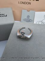 Vivienne Westwood Avon Ring แหวนวิเวียน อะไหล่เงิน หัวจี้ดาวเสาร์ ฟรีไซส์