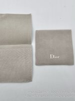 ถุงผ้าเก็บเครื่องประดับ Dior 2 พับ สีเทา