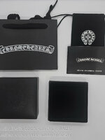 ชุดกล่องหนัง เก็บเครื่อประดับ สร้อย แหวน Chrome Heart