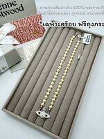 สีเงิน | Vivienne Westwood Mini bas relief choker งาน 1:1 ดีสุด ก้ามปูมปั๊มแบรนด์ ปรับสายได้ สวยมาก ภาพถ่ายงานจริง ยาว 40 เพิ่มได้ 5 ซม. ฟรีถุงกระดาษ