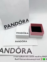 Pandora ชุดกล่องสีชมพู อุปกรณ์ครบ สำหรับใส่แหวน เครื่องประดับชินเล็ก