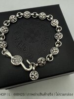 Chrome Hearts Ball Bracelet สร้อยข้อมือผู้ชายโครมฮาร์ท งานวินเทจ อะไหล่เงิน Must Have Item งานที่ต้องมีนะคะ ภาพงานจริง