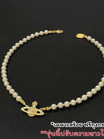 อะไหล่ทอง | [ORI] Vivienne Westwood Mini bas relief choker สร้อยคอไข่มุก สายถัก วิเวียน รุ่นยอดนิยม ปั๊มแบรนด์ งาน 1:1 พร้อมส่งในไทย ความยาว ~39 ซม. ปรับสั้น-ยาว ไม่ได้ ปรับได้อีกลิงค์คะ มีถุงผ้า ซองซิปล็อค