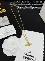 อะไหล่ทอง | [ORI] VIVIENNE WESTWOOD Mini Bas Relief Pendant Necklace มาแล้วสร้อยคอวิเวียน รุ่นคลาสสิค ขายดีอับดับ 1 พร้อมส่ง งานสวย สี เงิน / ทอง อุปกรณ์ ถุงกระดาษ ซองซิปล็อค