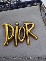 CHRISTAIN DIOR LOGO BROOCH เข็มกลัดดิออ อะไหล่ทองวินเทจ โชว์โลโก้ตะโกน