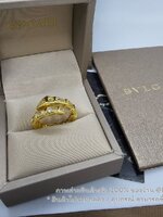 สีทอง | แหวนงู บูการี Bugari SERPENTI RING รุ่นงู ล้อมเพชร ปรับได้ฟรีไซส์ มี 3 สีให้เลือก งานสวยใส่ออกงาน รับรองเล่นไฟ สี เงิน ทอง พิงค์โกลด์ แหวนค่อนข้างจะหนา ใหญ่ กว่าปกติ แนะนำคนนิ้วใหญ่จะใส่สวย หากผุ้หญิง