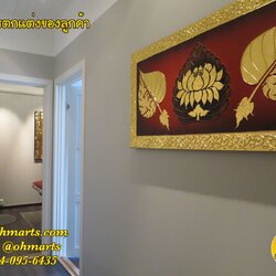 ตกแต่งผนังร้านนวดสปา 005